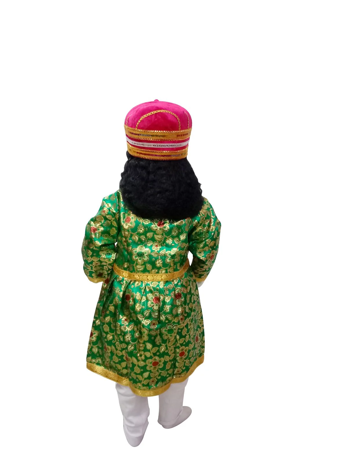 Mughal Emperor Sultan with Wig Kids & Adult Fancy Dress Costume for Boys & Men - Image 3