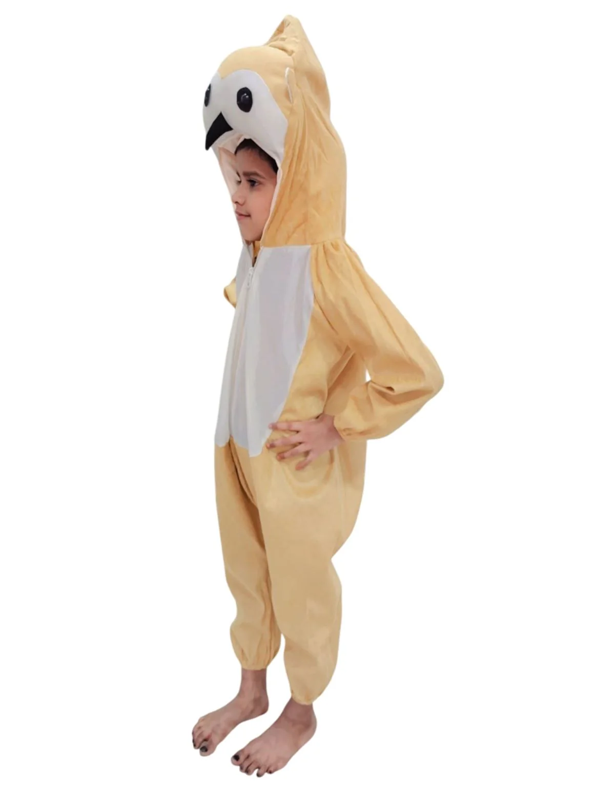 Owl Ullu Nocturnal Bird Kids Fancy Dress Costume - Image 6