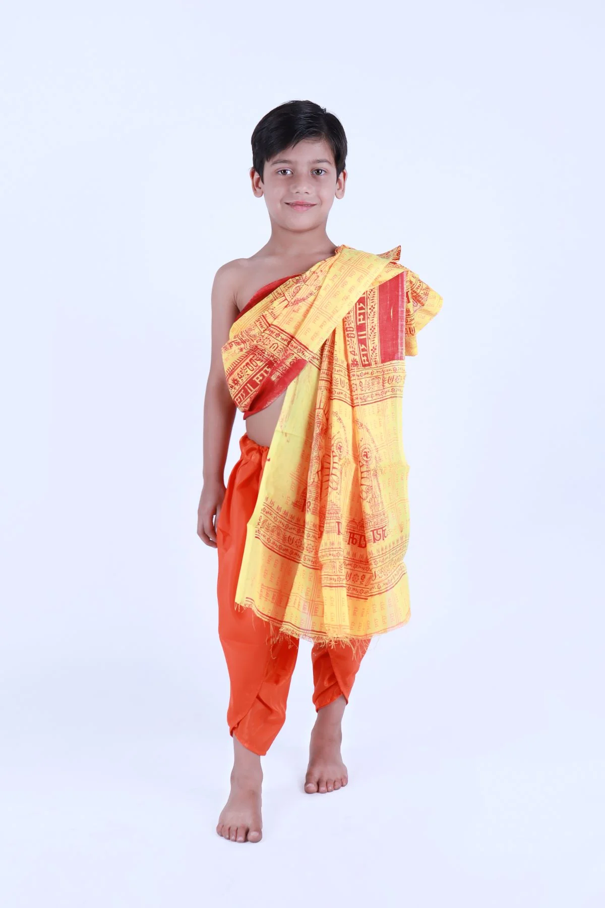 Pandit Ji Hindu Monk Fancy Dress Costume