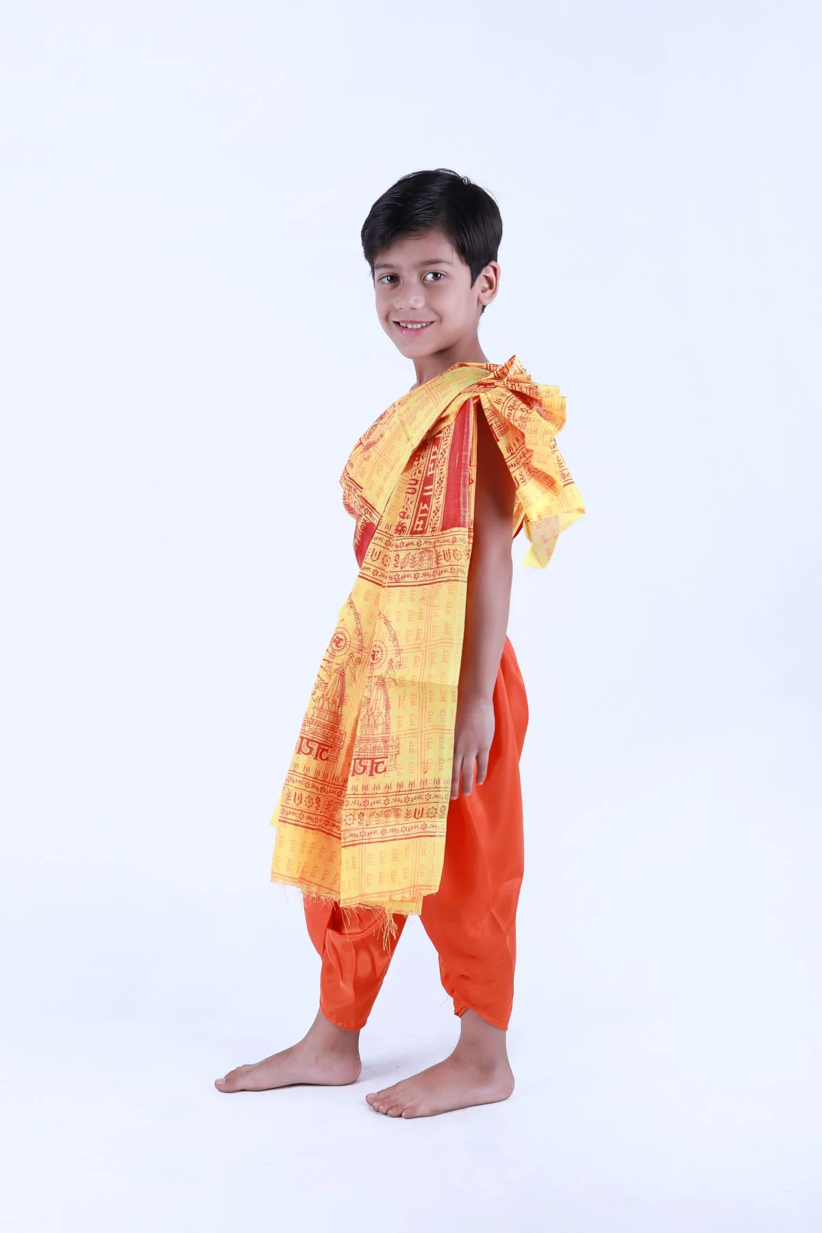 Pandit Ji Hindu Monk Fancy Dress Costume - Image 4
