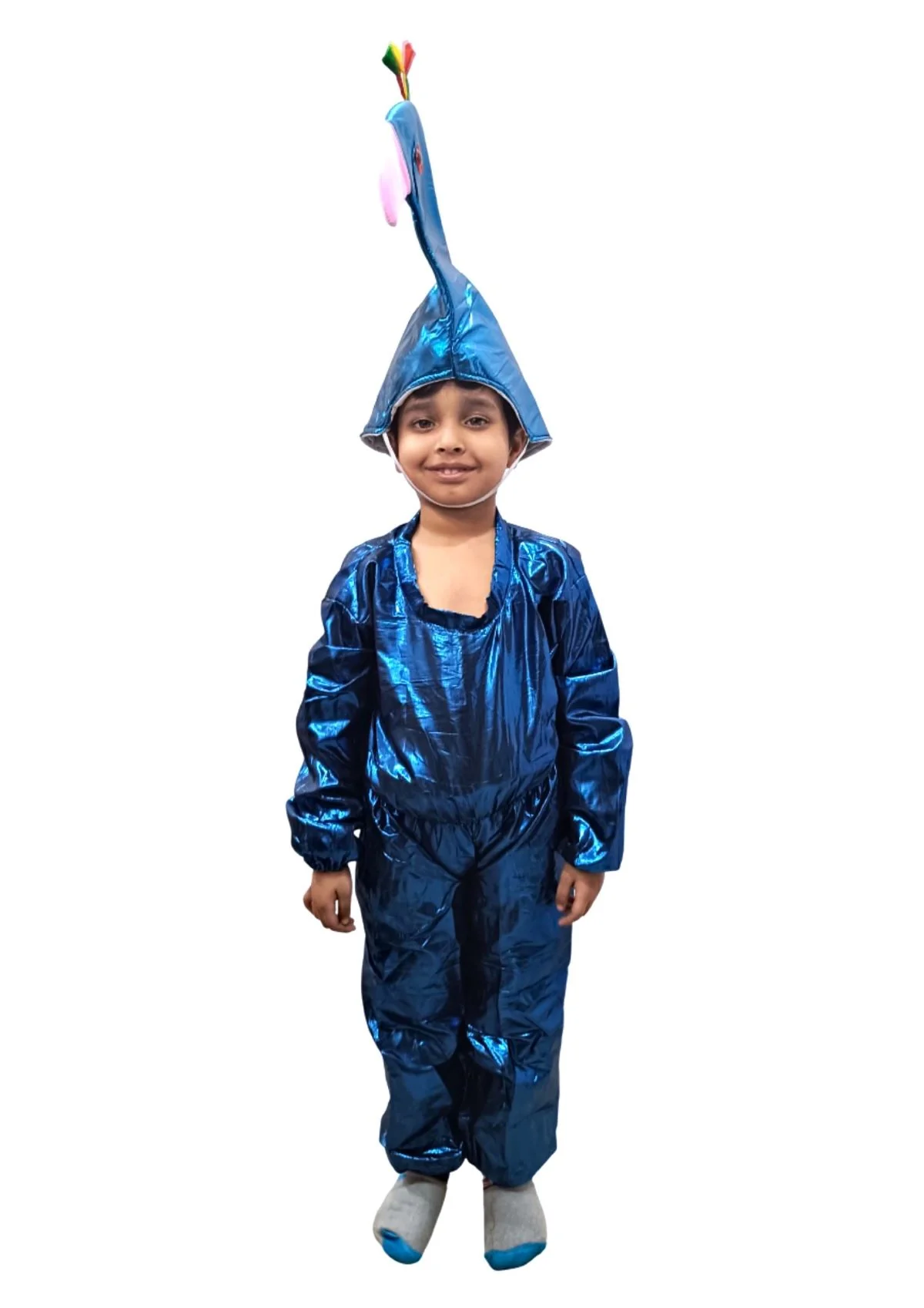 Peacock Bird Kids Fancy Dress Costume - Image 6