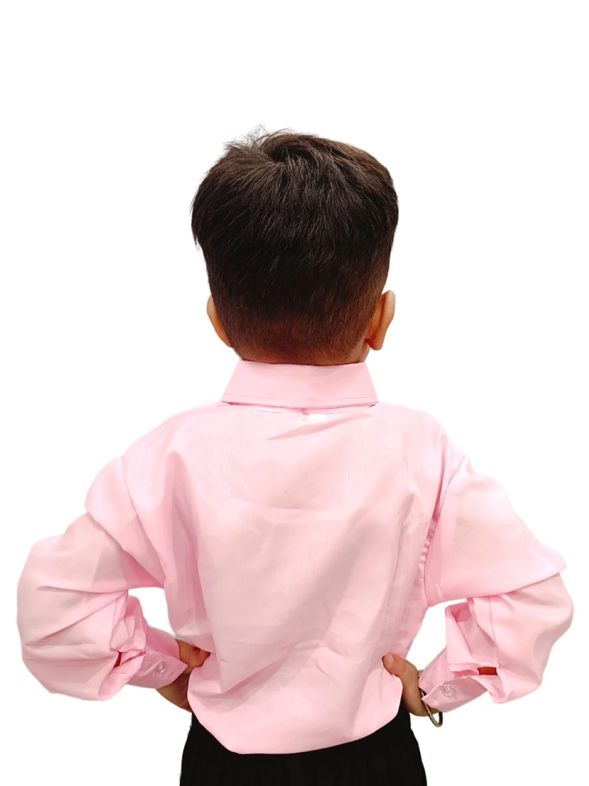 Pink Frills Shirt Kids Fancy Dress Costume - Image 3
