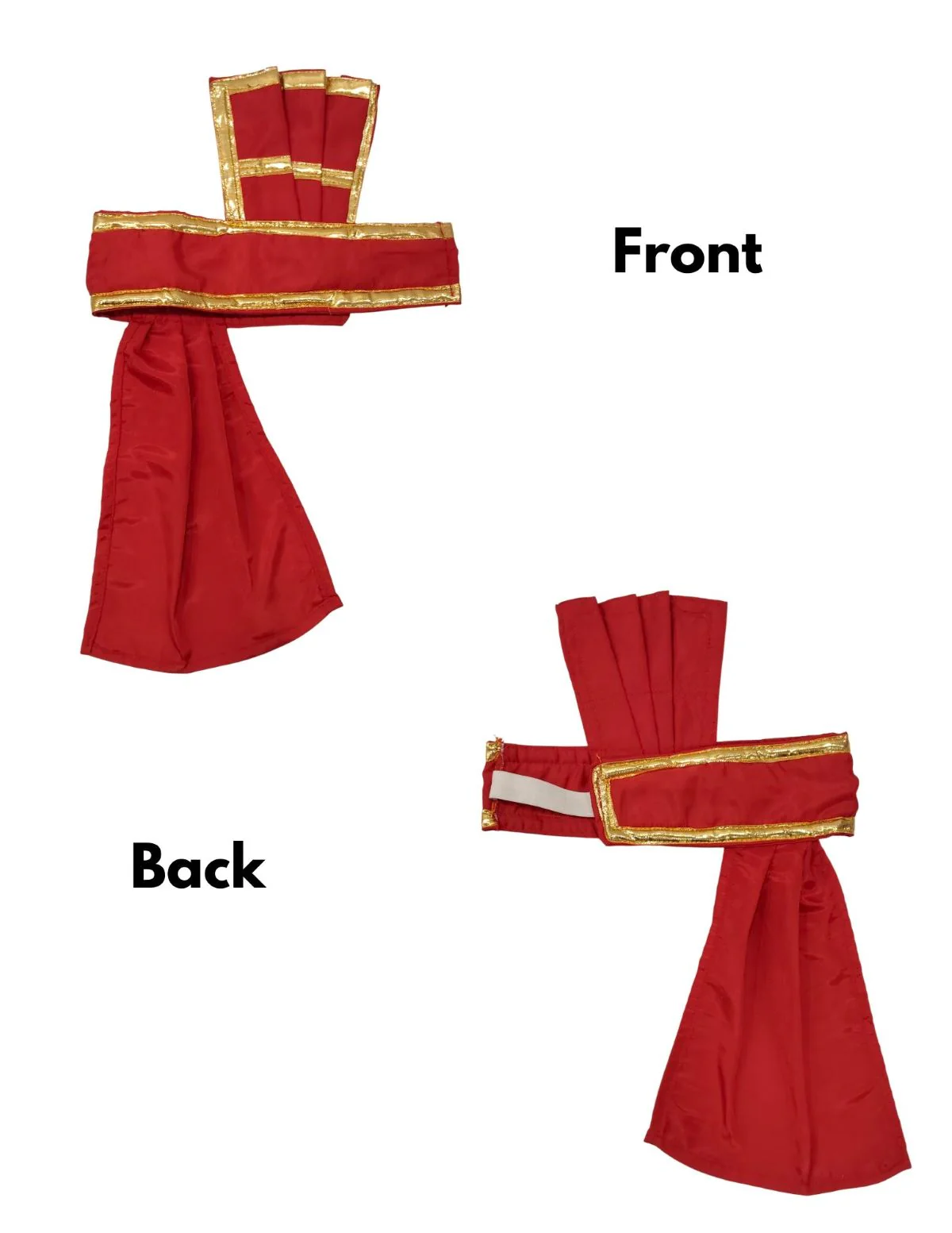 Punjabi Bhangra Baisakhi Folk Dance Costume for Boys and Men | Yellow & Red - Image 13