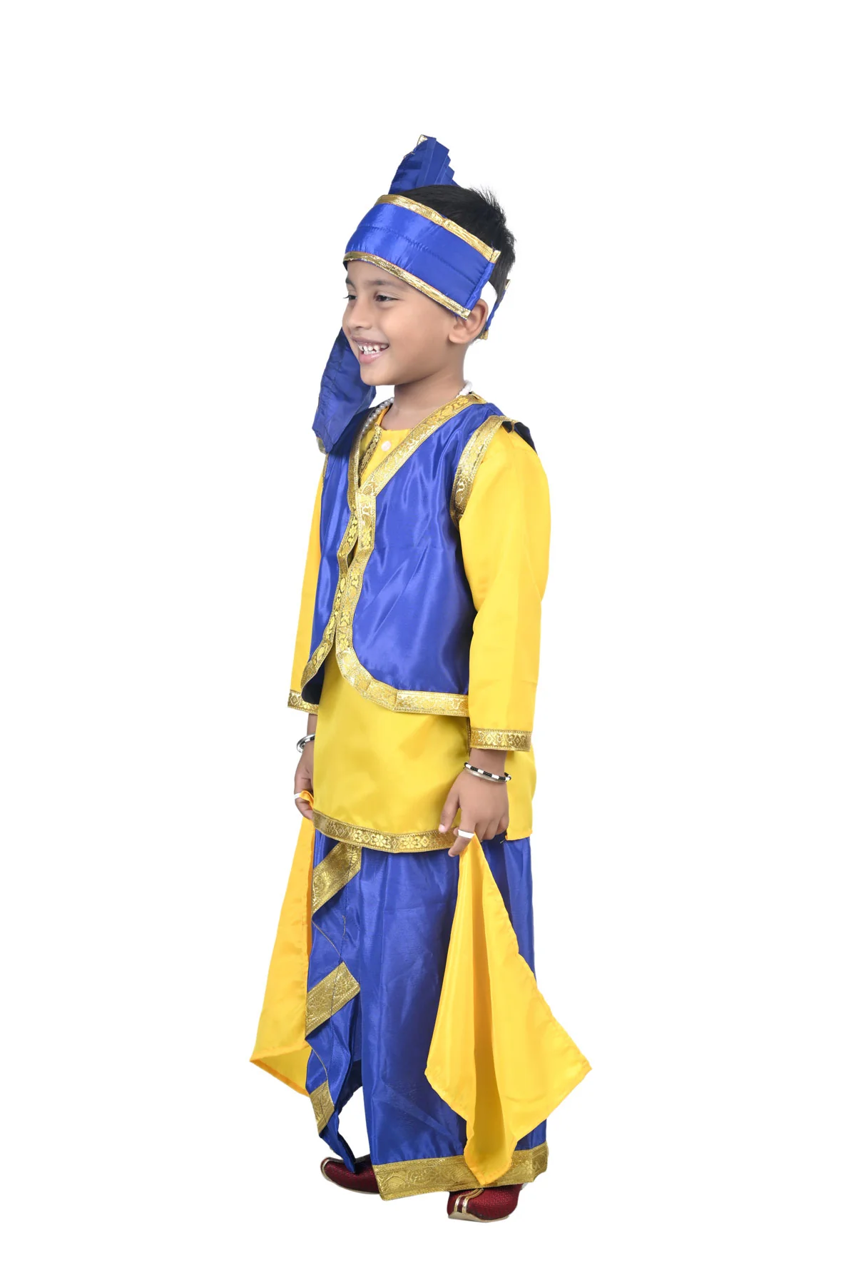 Punjabi Folk Dance Costume Bhangra for Boys and Men - Image 5