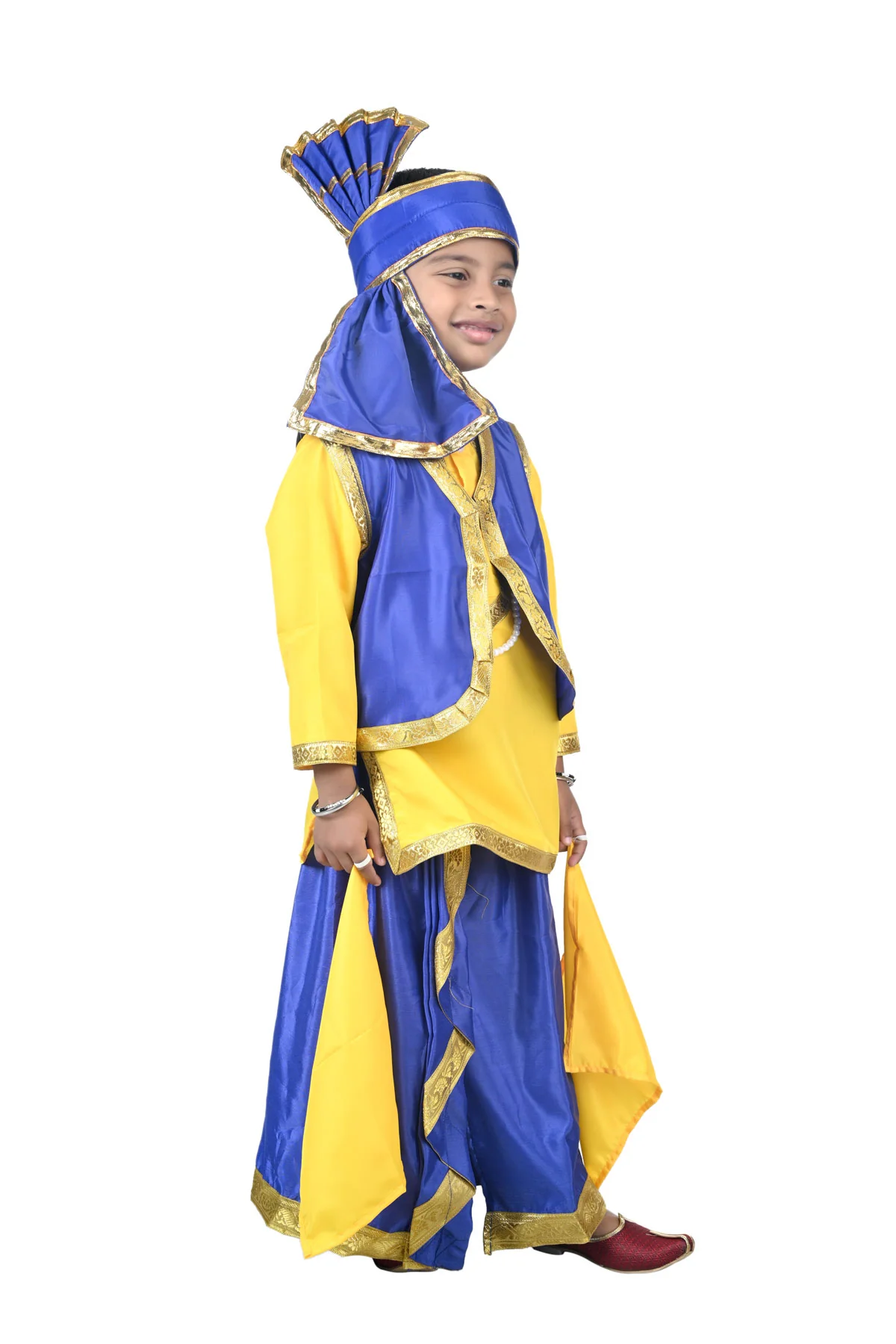 Punjabi Folk Dance Costume Bhangra for Boys and Men - Image 8