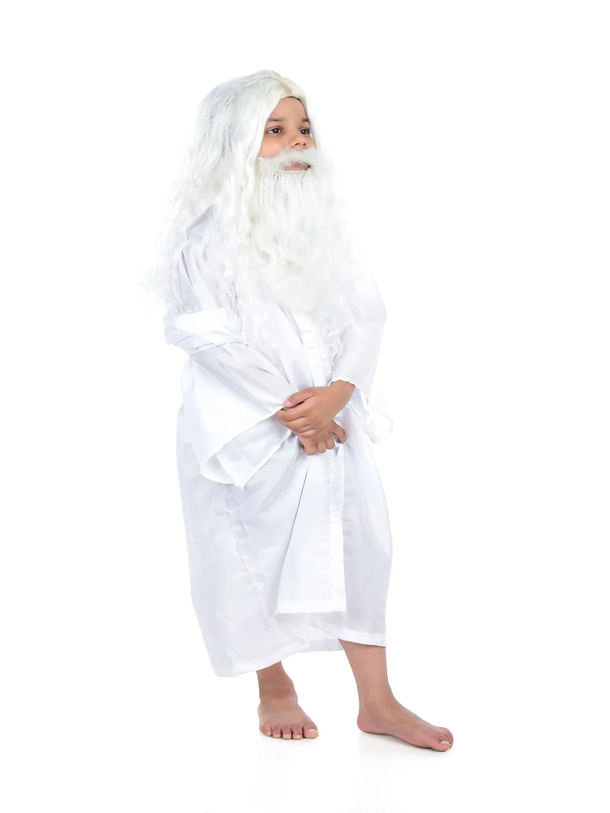 Rabindranath Tagore Indian Nobel Prize National Hero Kids and Adult Fancy Dress Costume - Image 2