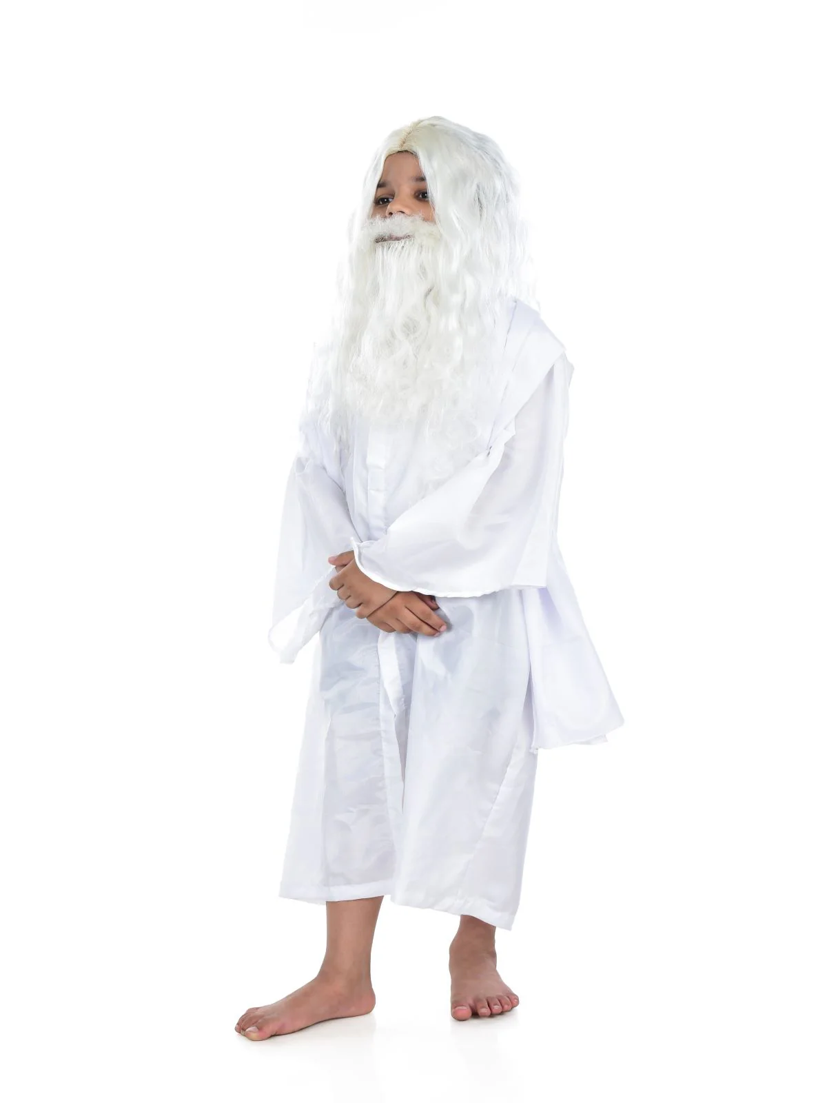 Rabindranath Tagore Indian Nobel Prize National Hero Kids and Adult Fancy Dress Costume - Image 4