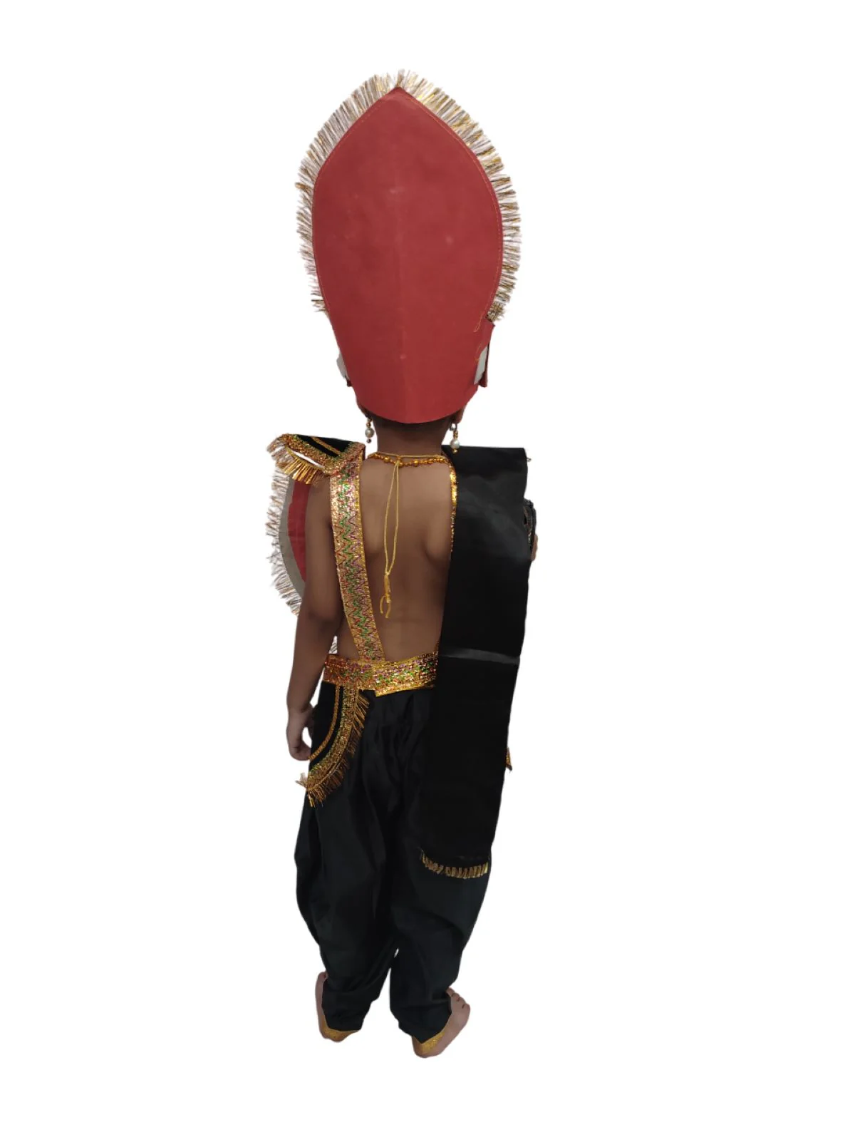 Ravana Lankesh Kansa Evil Ramayana Ramlila Kids & Adults Fancy Dress Costume With Sword - Image 6