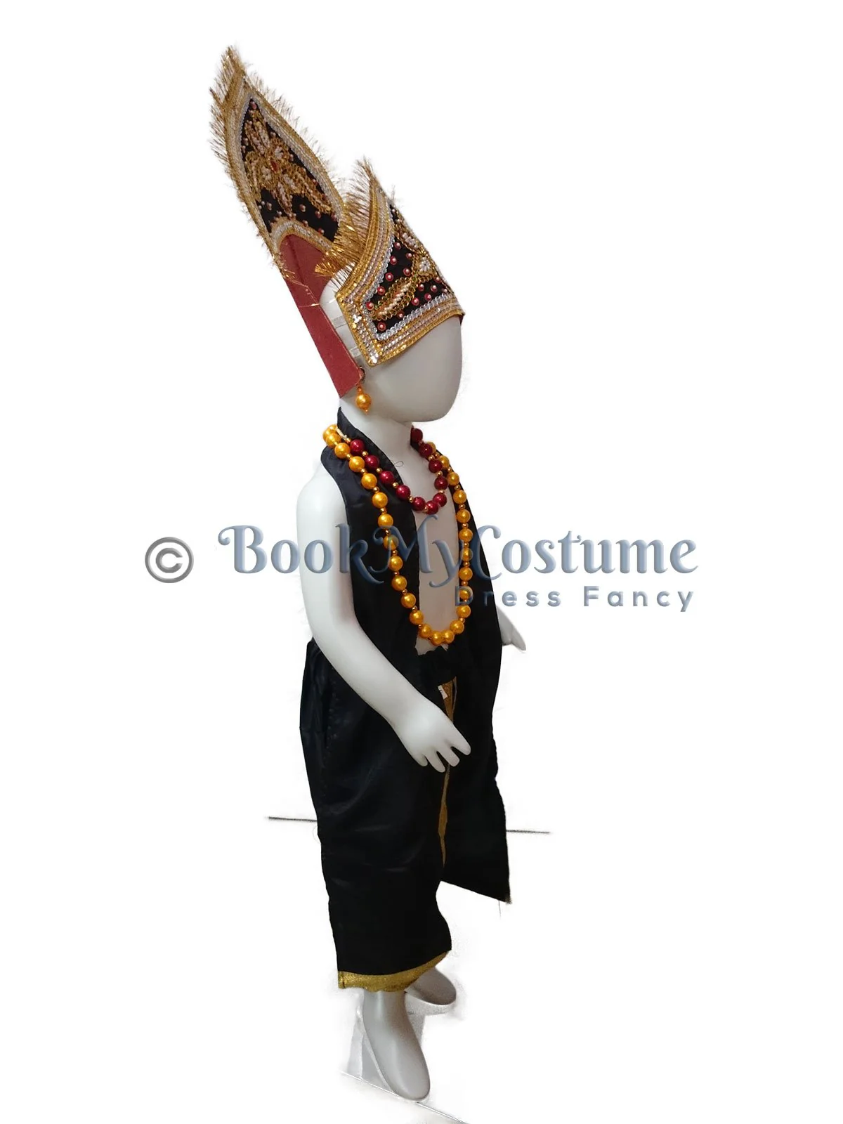Ravana Ramayana Ramlila Kids & Adults Fancy Dress Costume - Image 3