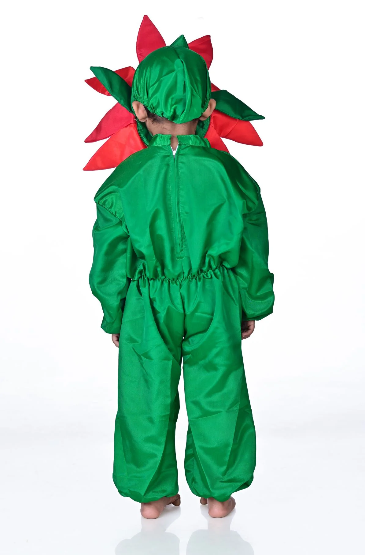 Red Flower Kids Fancy Dress Costume - Image 5