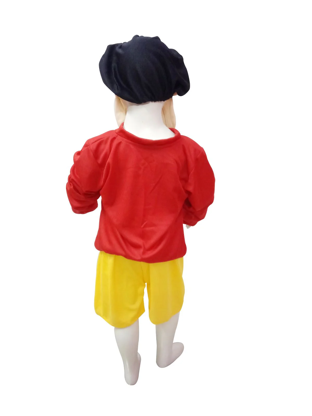 Red & Yellow Playful & Naughty Boy Cartoon Character Kids Fancy Dress Costume - Image 4