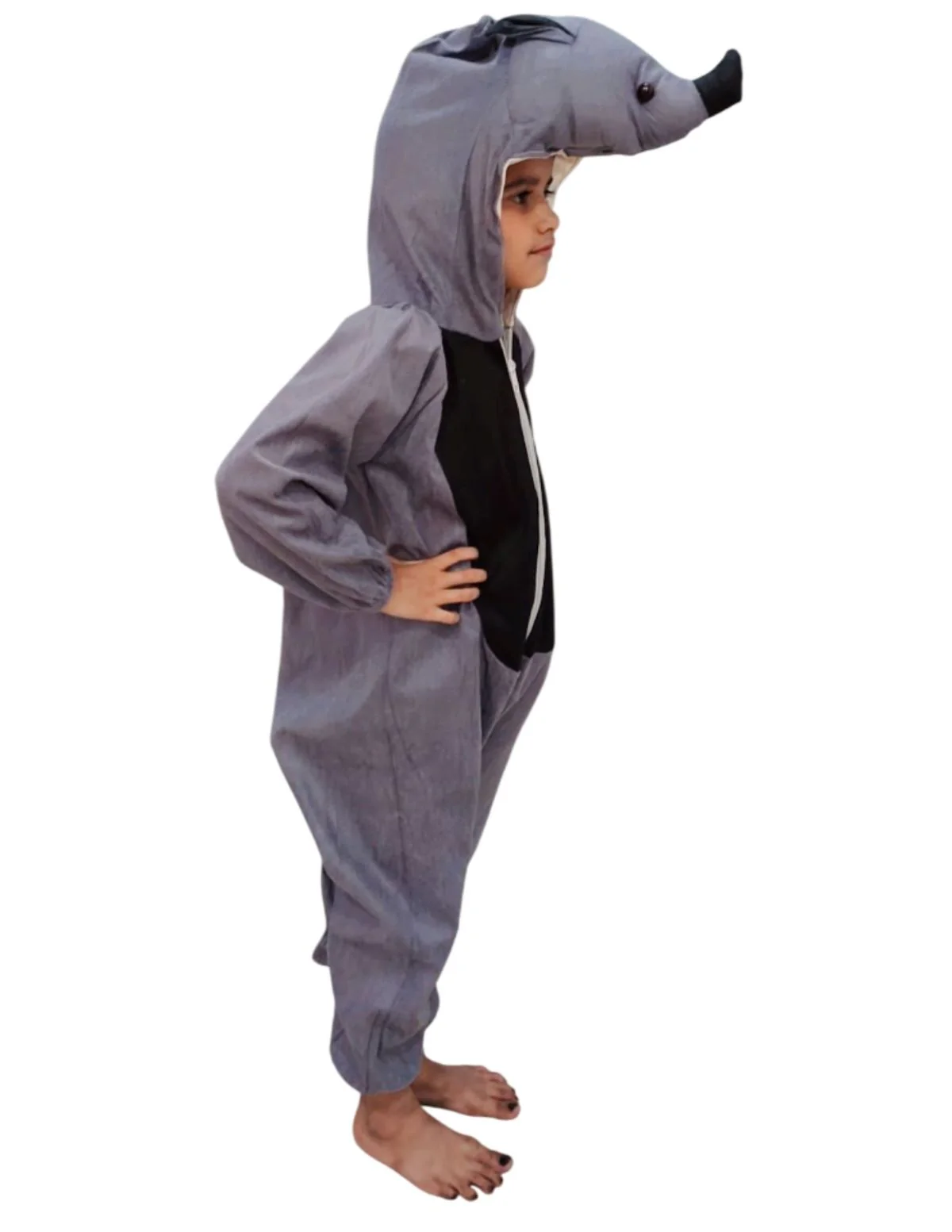 Rhino Wild Forest Animal Kids Fancy Dress Costume - Image 4