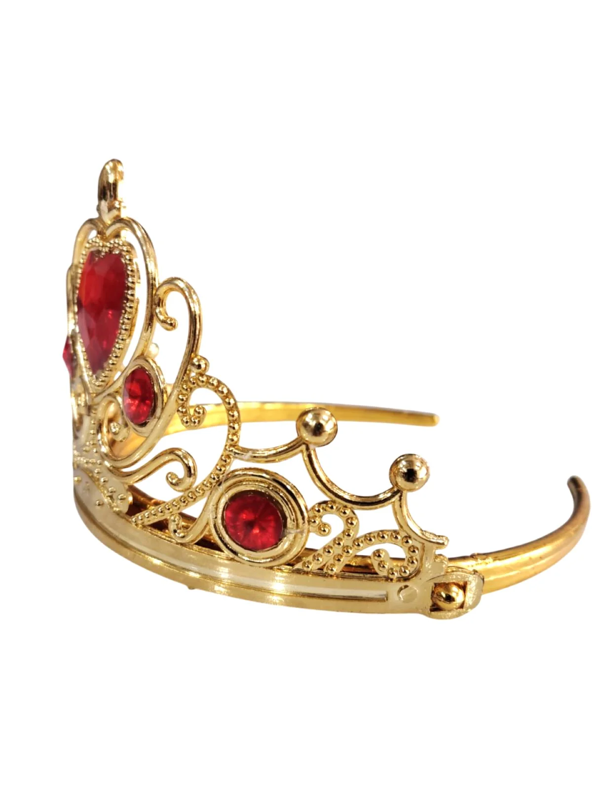 Royal Golden Princess Tiara Crown HeadBand Fancy Dress Costume Accessory for Girls - Image 2