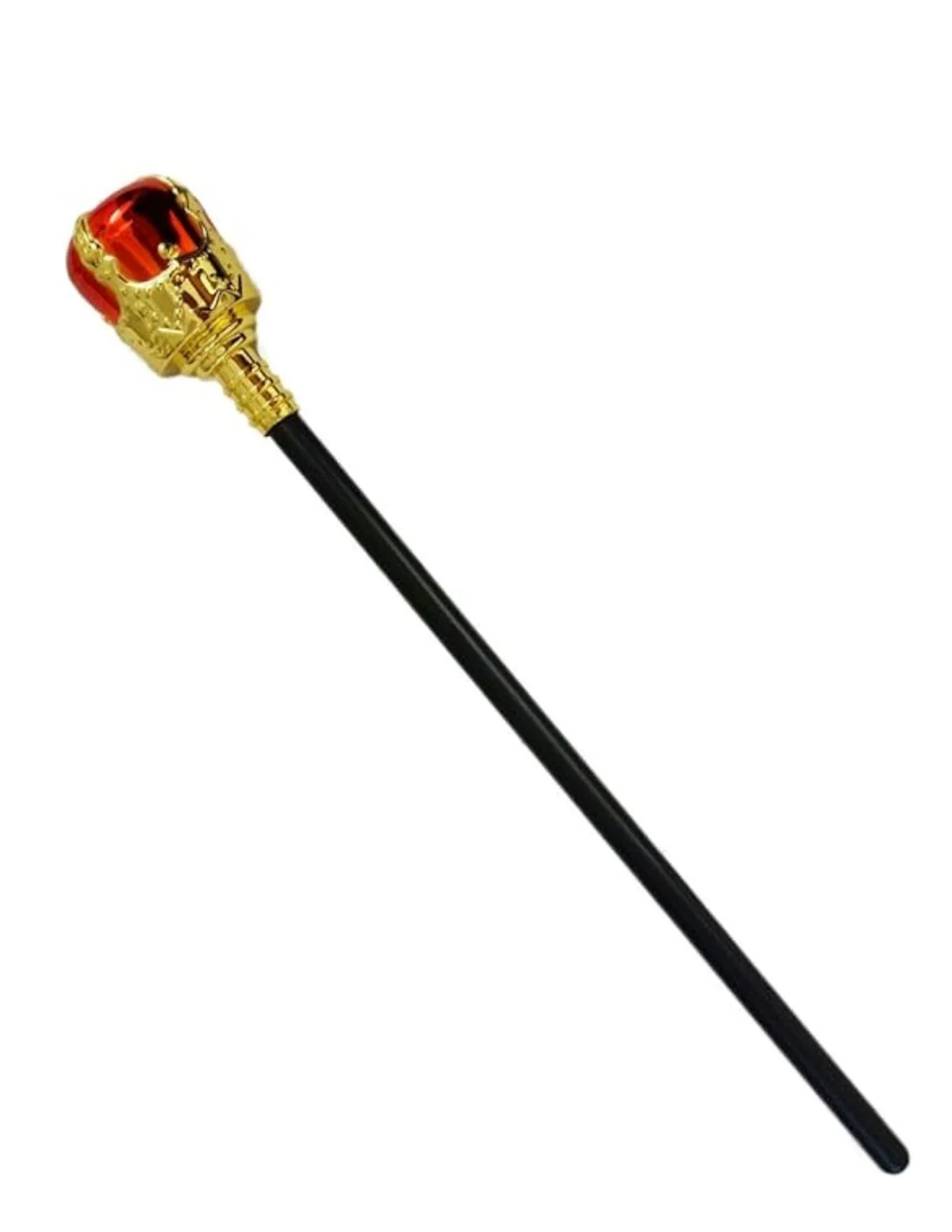 Royal Medieval King Queen Scepter Wand Fancy Dress Costume Accessories | Halloween Theme | 18 Inches - Image 5