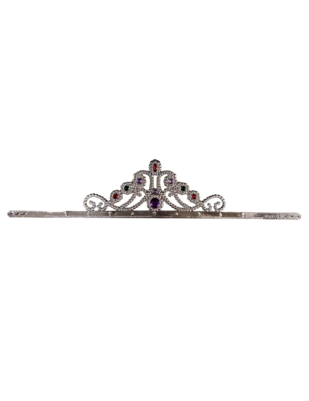 Royal Silver Princess Tiara Crown HeadBand Fancy Dress Costume Accessory for Girls - Image 4