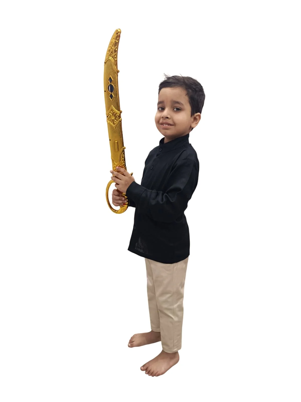 Royal Sword Plastic Toy Kids & Adults Fancy Dress Costume Accessories - Image 4