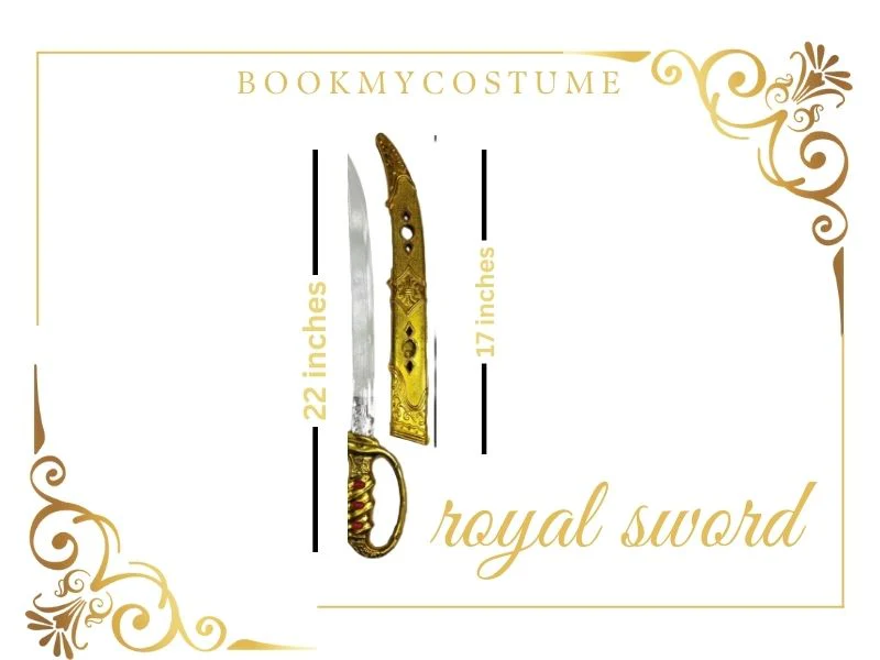 Royal Sword Plastic Toy Kids & Adults Fancy Dress Costume Accessories - Image 8