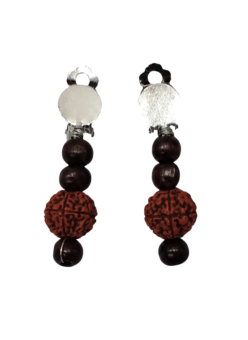 Rudraksha Jewellery Complete Set Kids and Adult Fancy Dress Costume Accessory - Image 4
