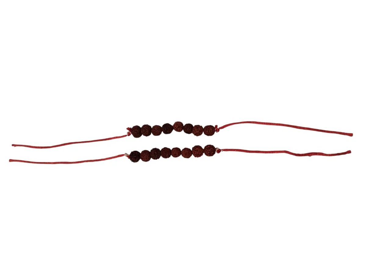 Rudraksha Jewellery Complete Set Kids and Adult Fancy Dress Costume Accessory - Image 7