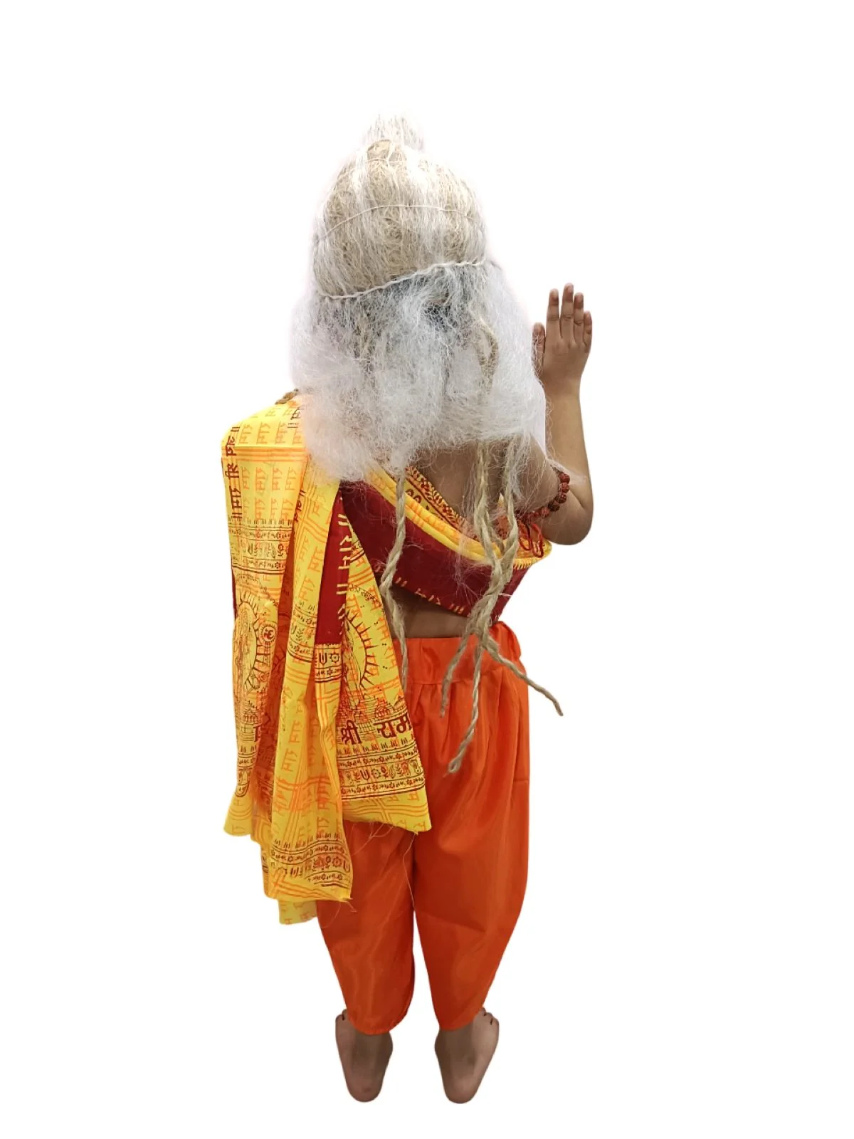 Guru Vishwamitra | Guru Valmiki Fancy Dress Costume for Kids Ramayan | Ramayan Ramleela Mythological Rishi Muni Costume | Ramleela Costume for Kids - Image 3