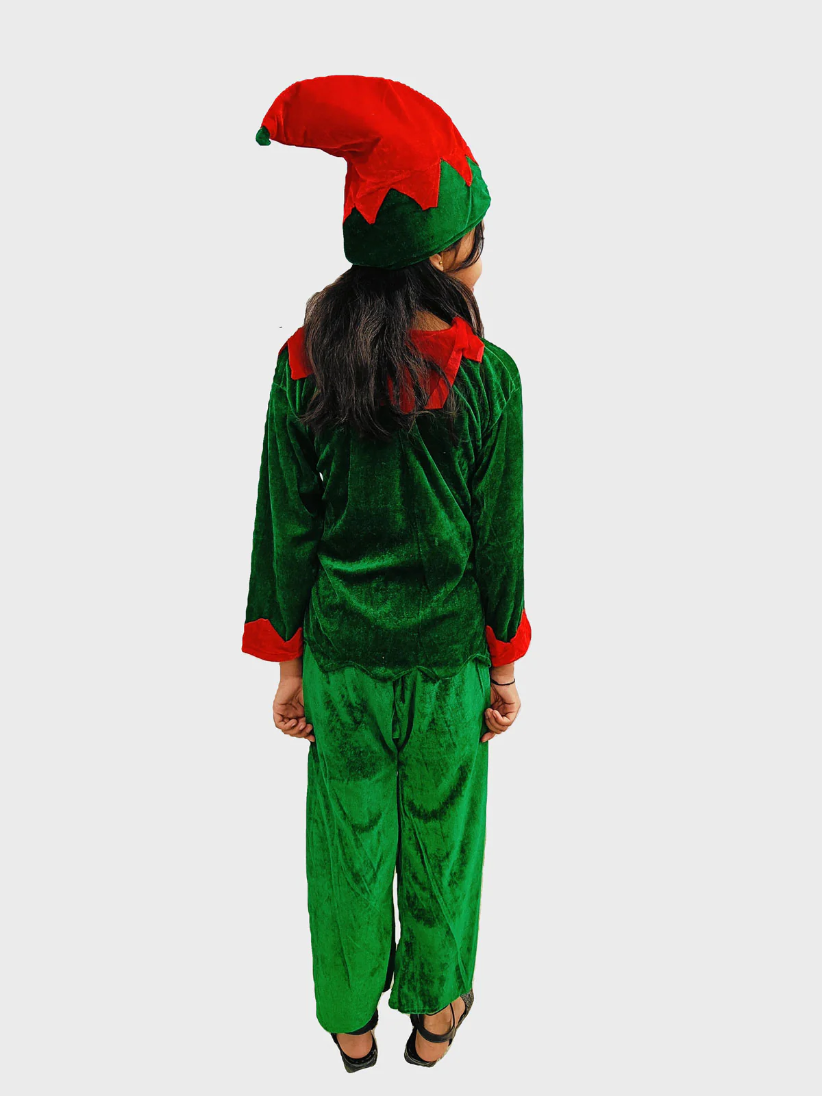 Santa's Elf Christmas Movie Character Kids Fancy Dress Costume - Image 3