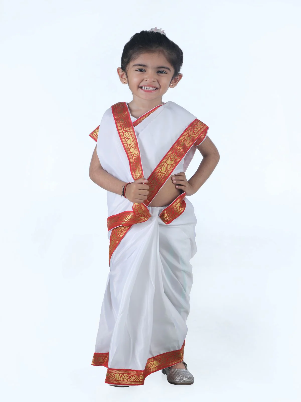 Sarojini Naidu Leader Saree GIrls & Women Fancy Dress Costume