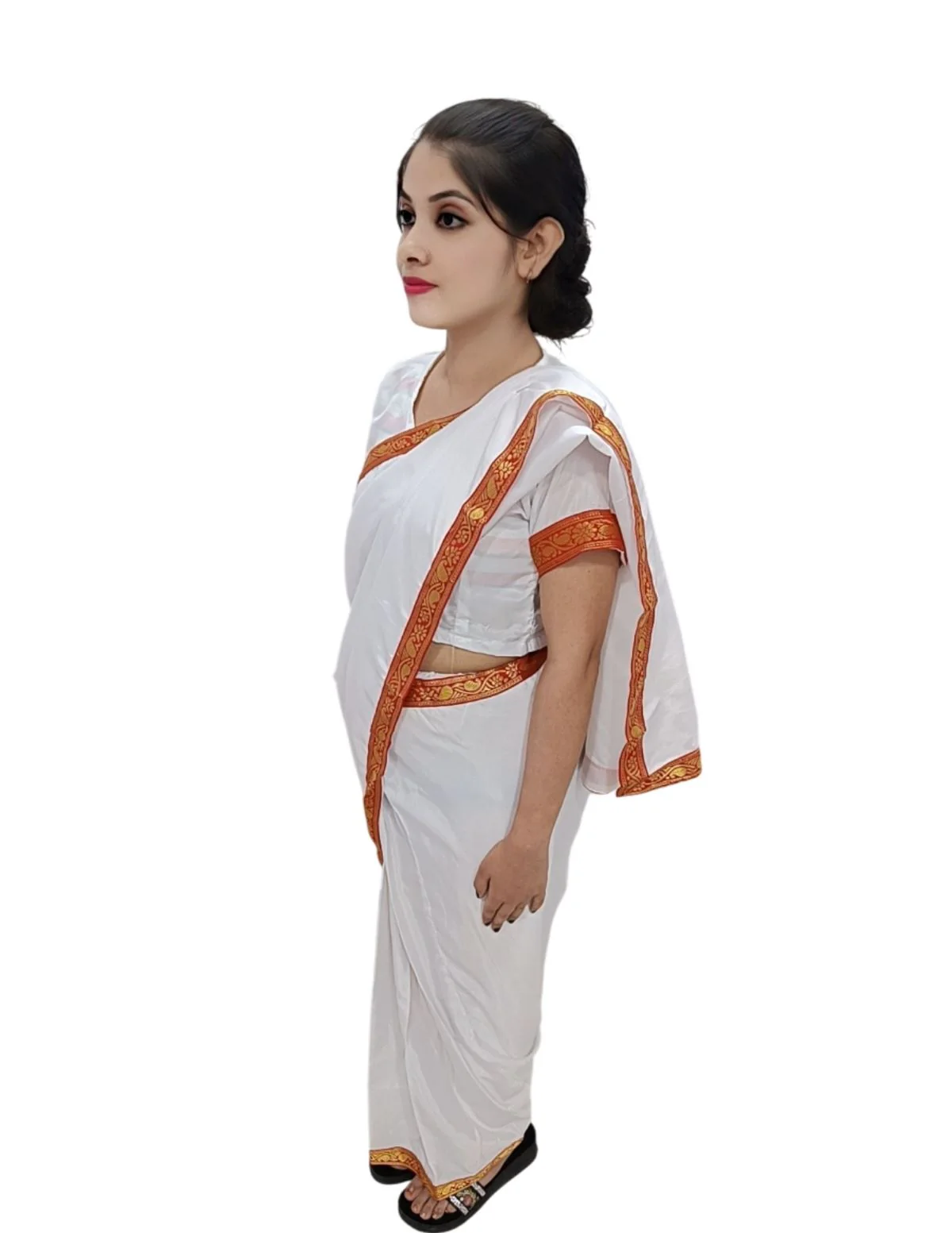 Sarojini Naidu Leader Saree GIrls & Women Fancy Dress Costume - Image 10
