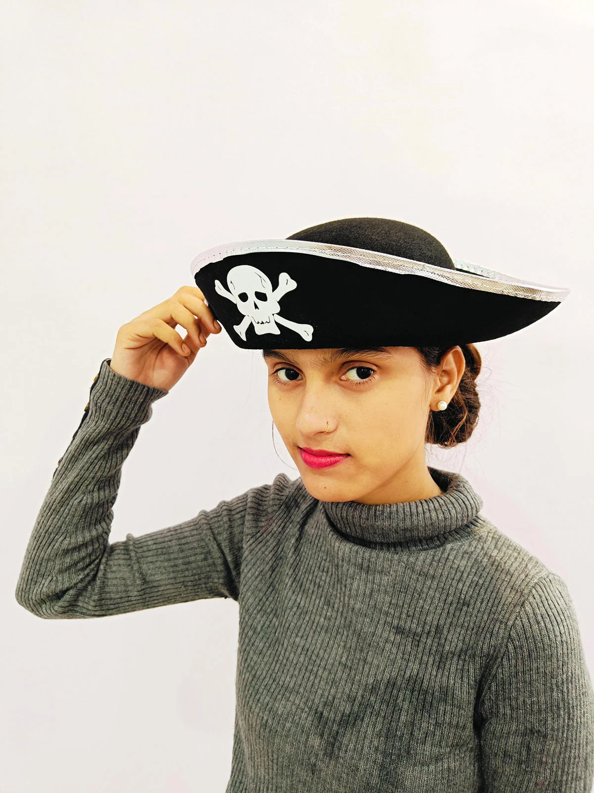 Sea Pirate Captain Hat Fancy Dress Costume Accessories | Halloween Theme