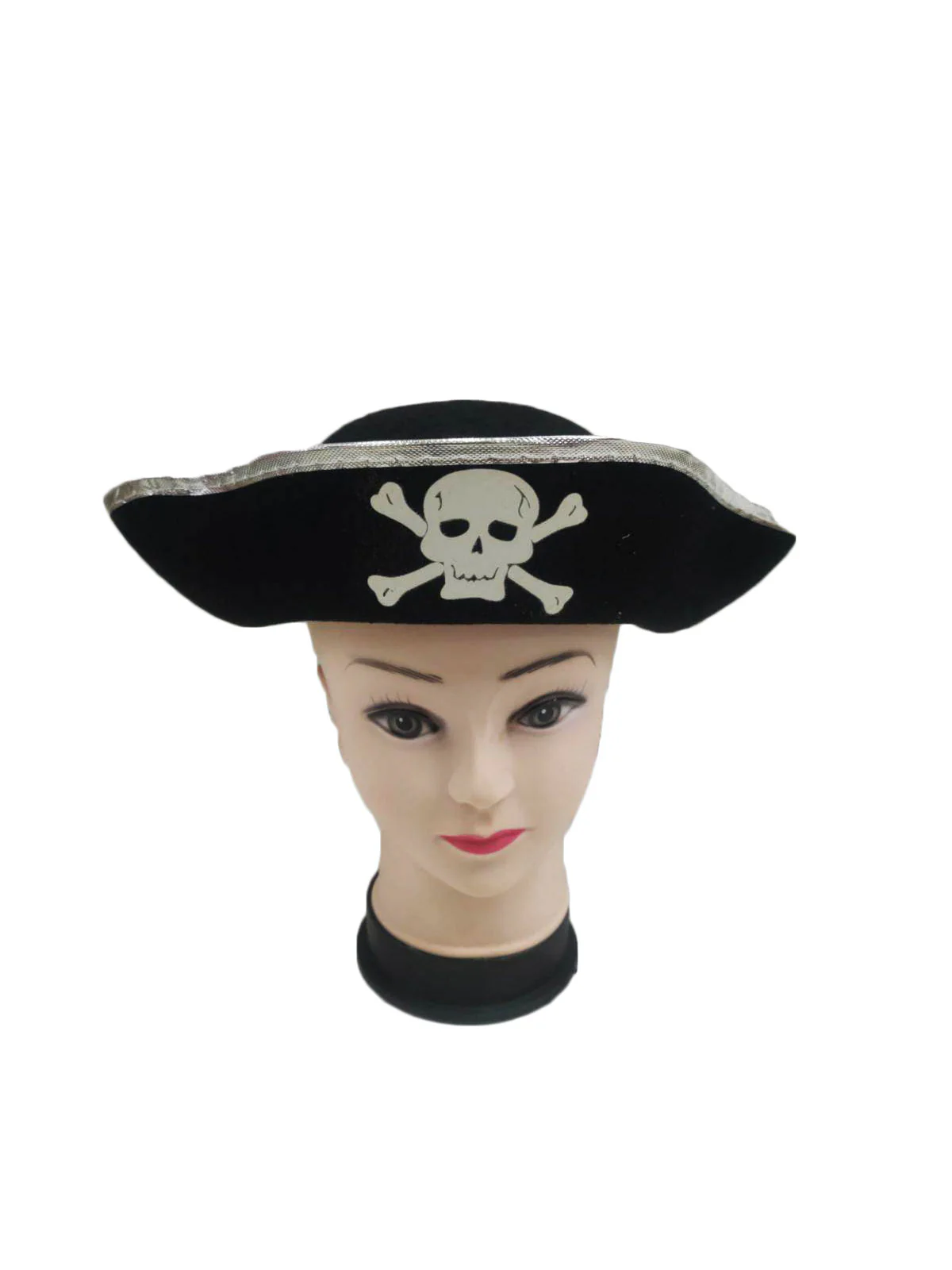 Sea Pirate Captain Hat Fancy Dress Costume Accessories | Halloween Theme - Image 2