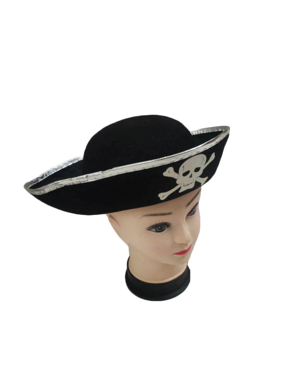 Sea Pirate Captain Hat Fancy Dress Costume Accessories | Halloween Theme - Image 3