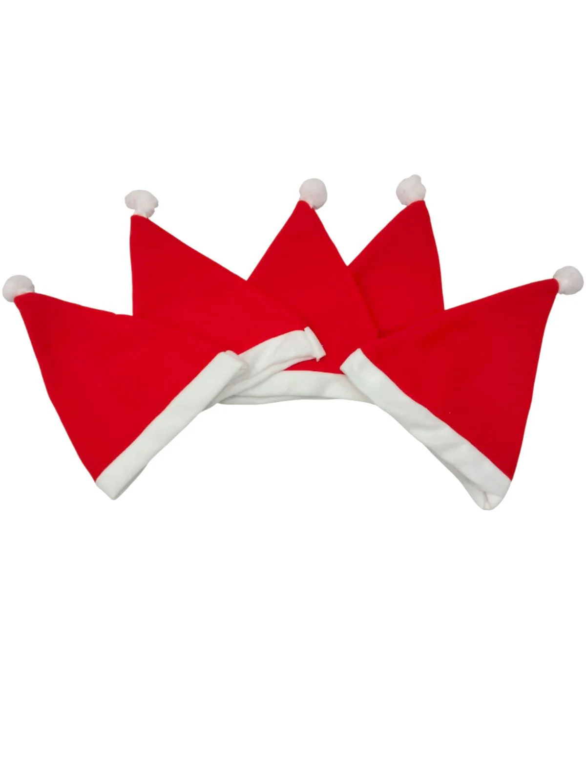 Christmas Set of 5 Santa Caps Combo Adults & Kids Fancy Dress Accessory - Image 7
