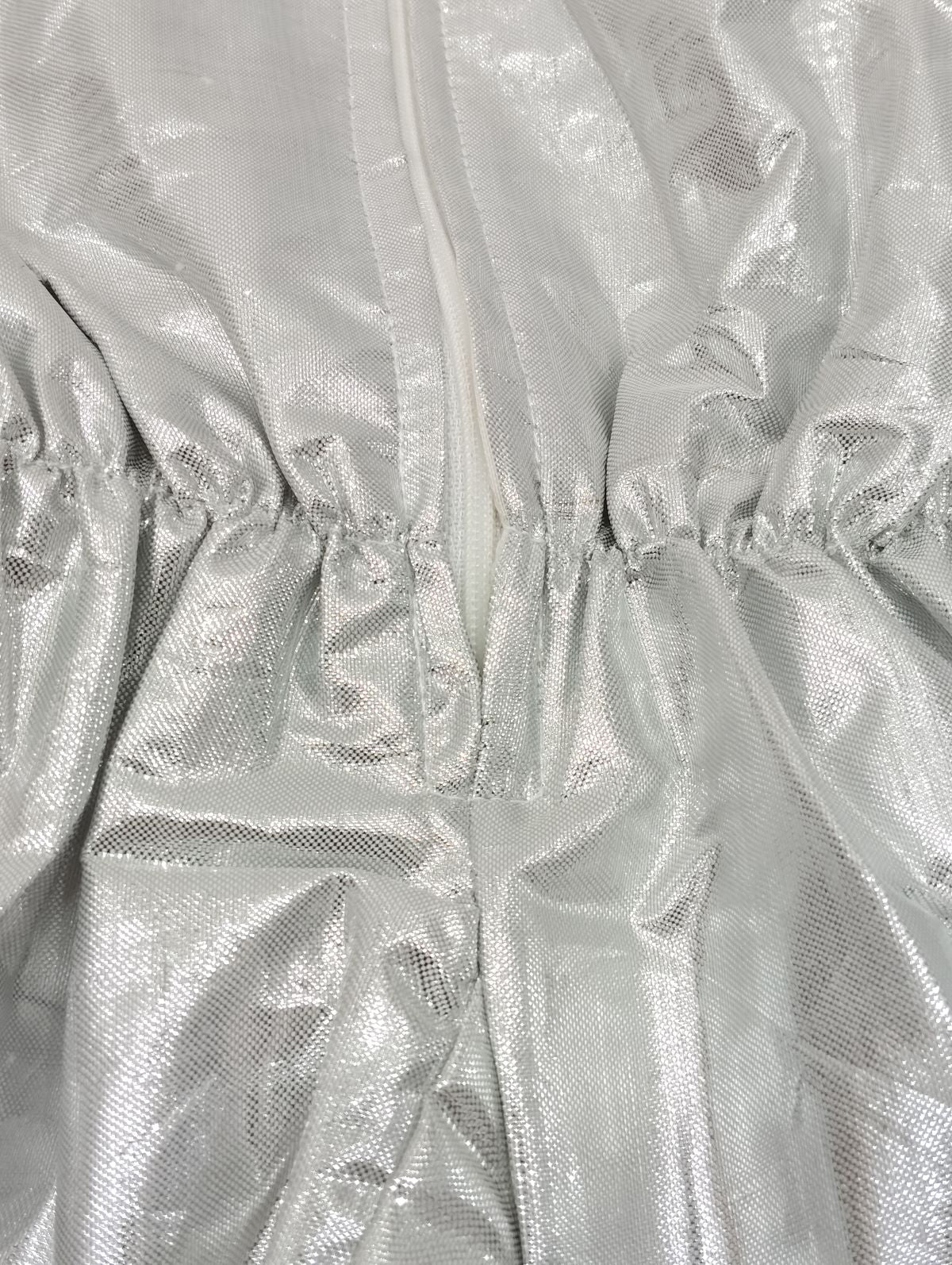 Silver Jumpsuit Fancy Dress Costume - Image 10
