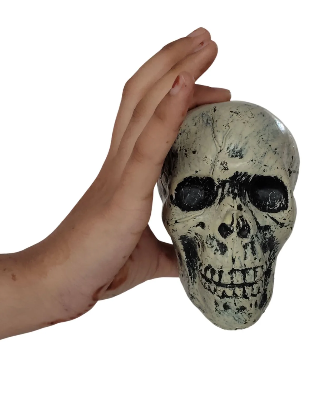 Small Skull Toy Halloween Ghost Showpiece Decoration Kids Adults Fancy Dress Costume Accessory - Image 5