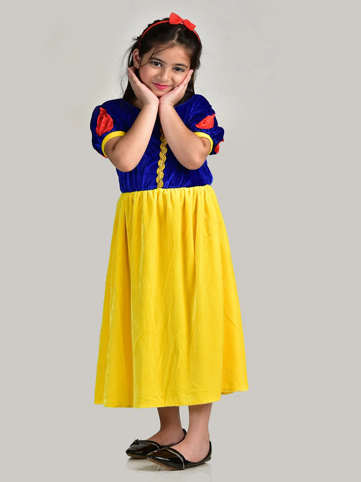 Kind Princess with Dwarfs Fairy tale Kids Fancy Dress Costume | Imported - Image 6