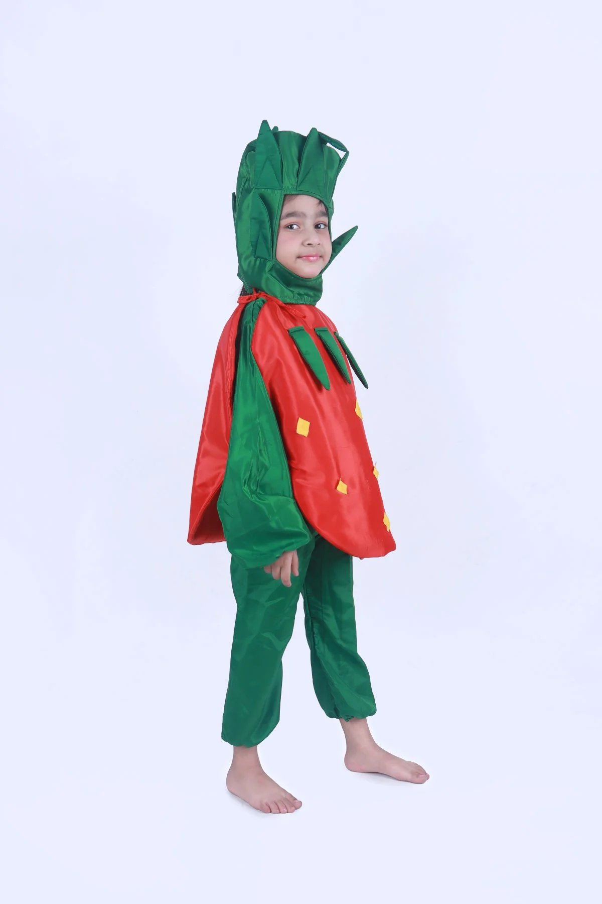 Strawberry Fruit Kids Fancy Dress Costume - Image 3