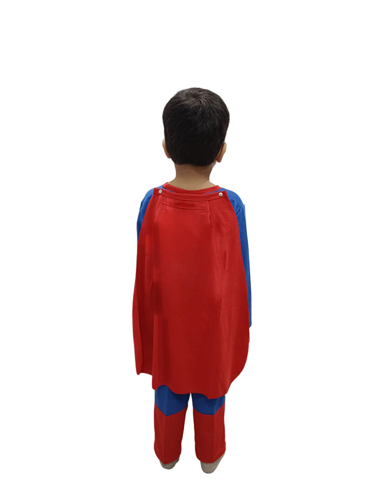 Supreme Man Comic Superhero Fancy Dress Costume for Kids - Premium - Image 3