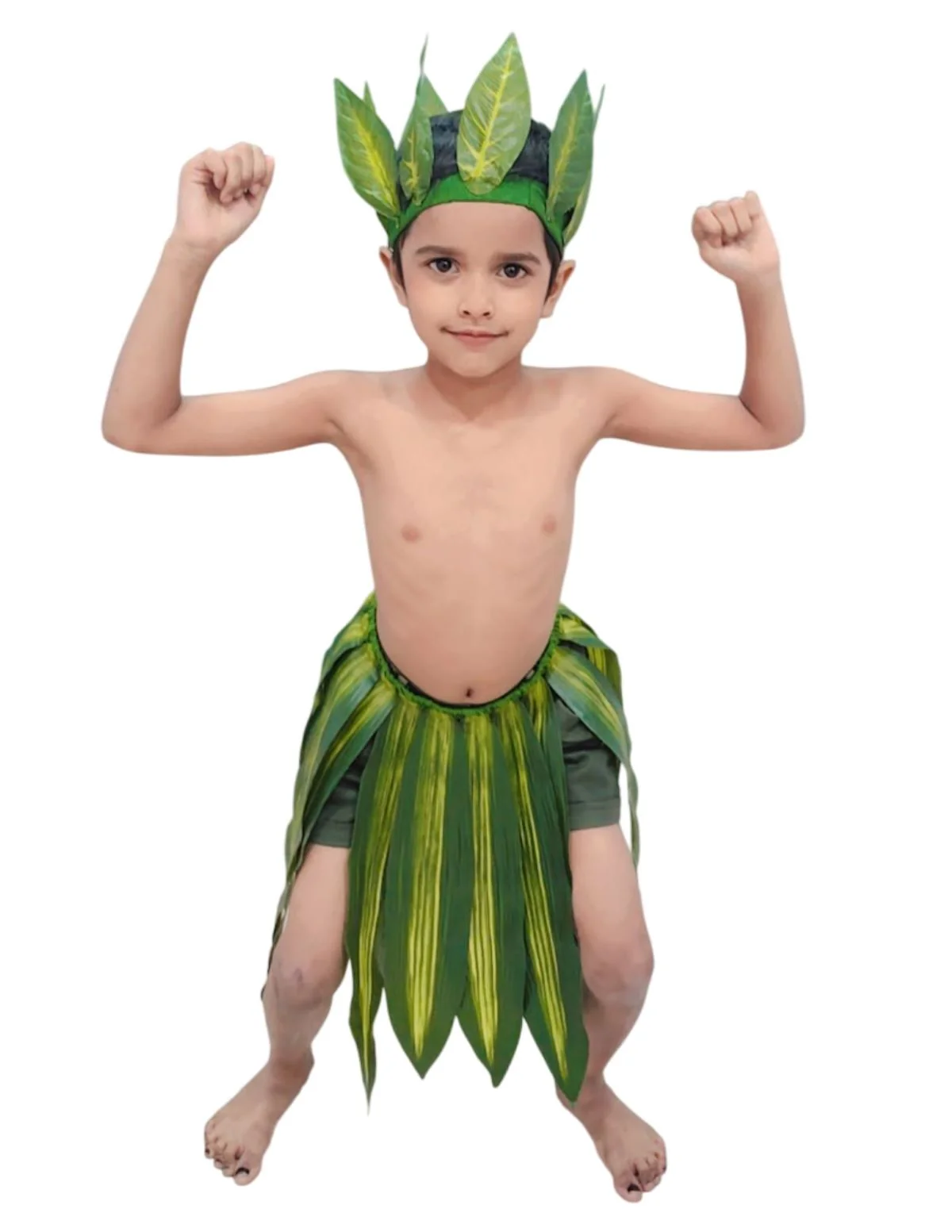 Tarzan Mowgli Jungle Book Cartoon Character Kids Fancy Dress Costume for Boys