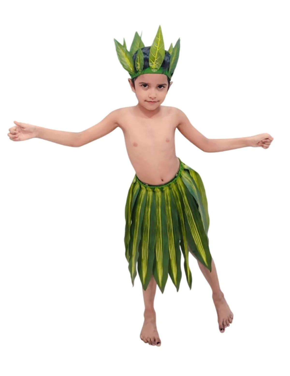 Tarzan Mowgli Jungle Book Cartoon Character Kids Fancy Dress Costume for Boys - Image 4