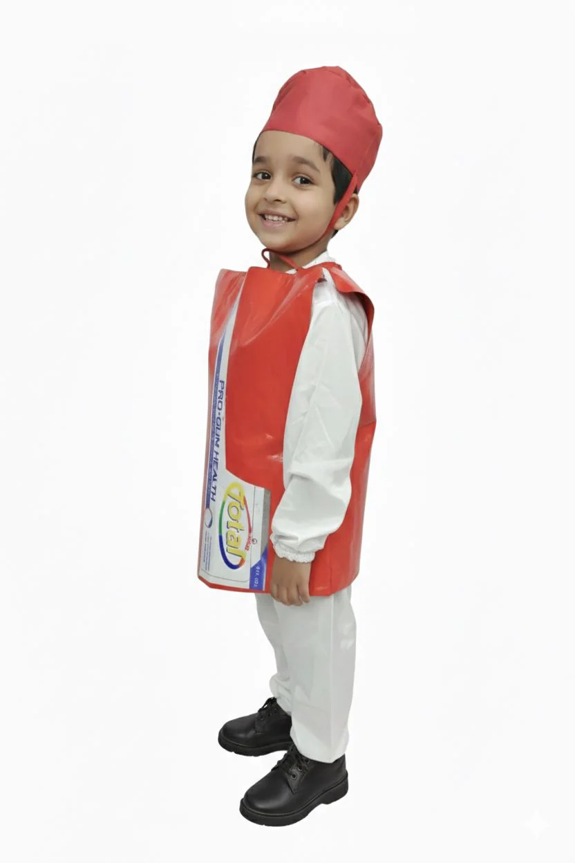 Toothpaste Kids Fancy Dress Costume - Image 4