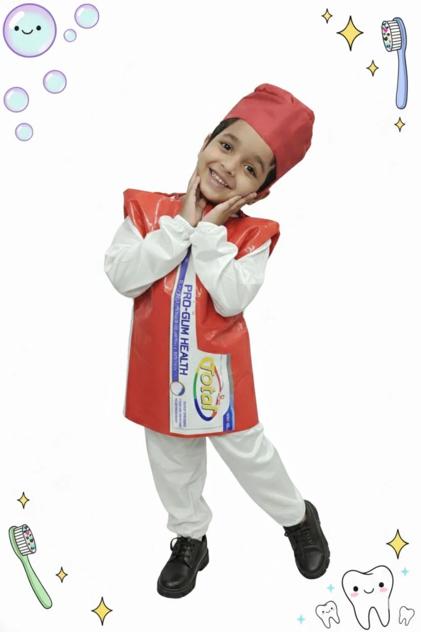 Toothpaste Kids Fancy Dress Costume - Image 5