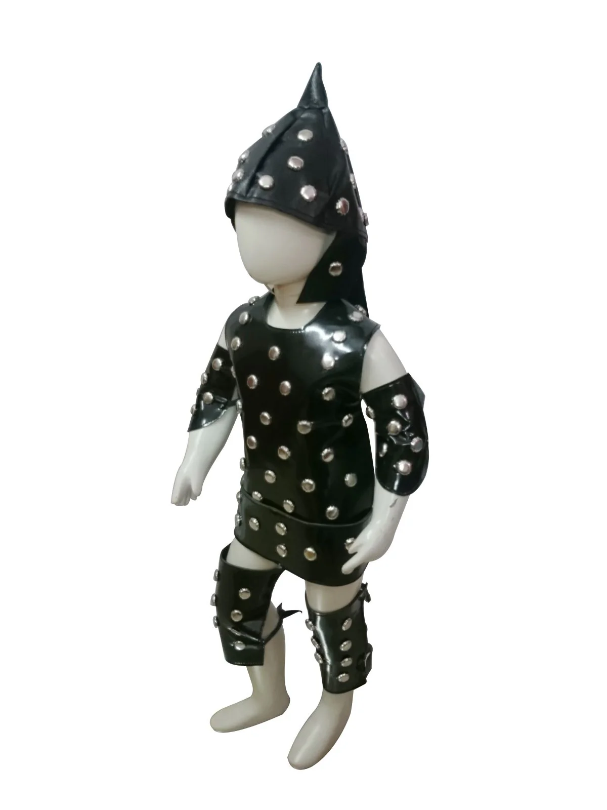 Traditional Warrior Historical Indian Sainik Kids Fancy Dress Costume - Image 3