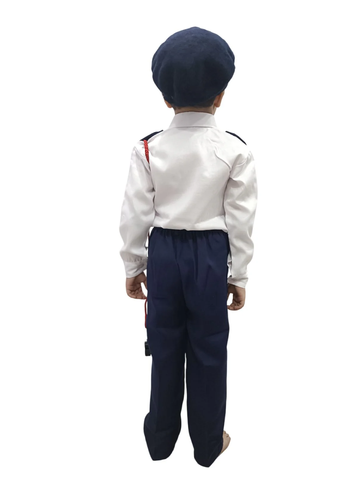 Traffic Police Indian Community Helpers Fancy Dress Costume for Kids - Image 3