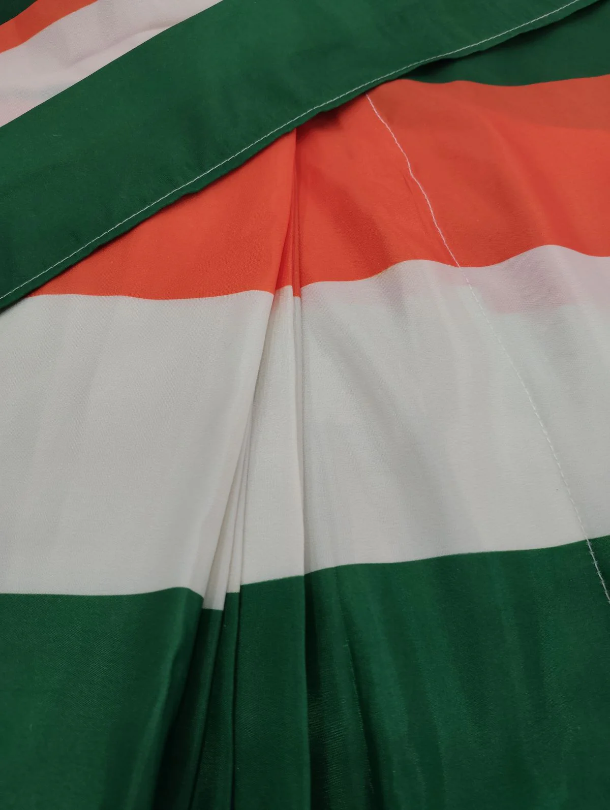 Tricolour Saree Indian Patriotic Independence Day for Girls Fancy Dress Costume - Image 17