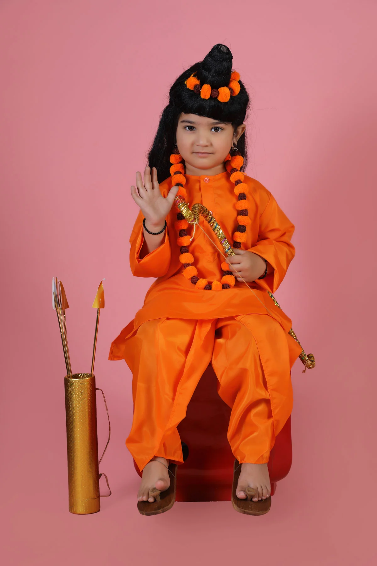 Vanwasi Ram Ramlila Character Kids Fancy Dress Costume - Image 10