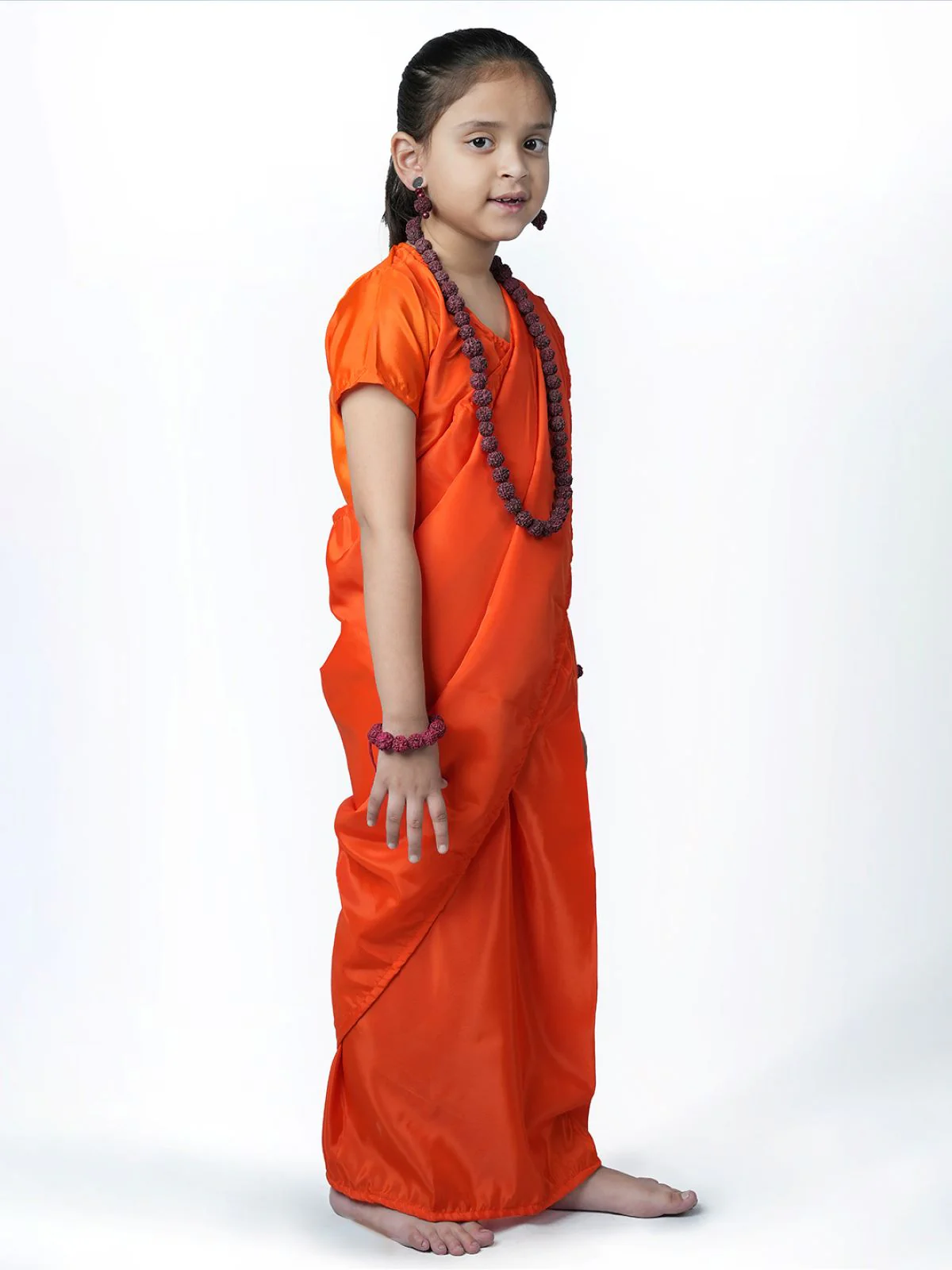 Vanwasi Sita Mata Ramayana Fancy Dress Costume for Girls & Women - Image 3
