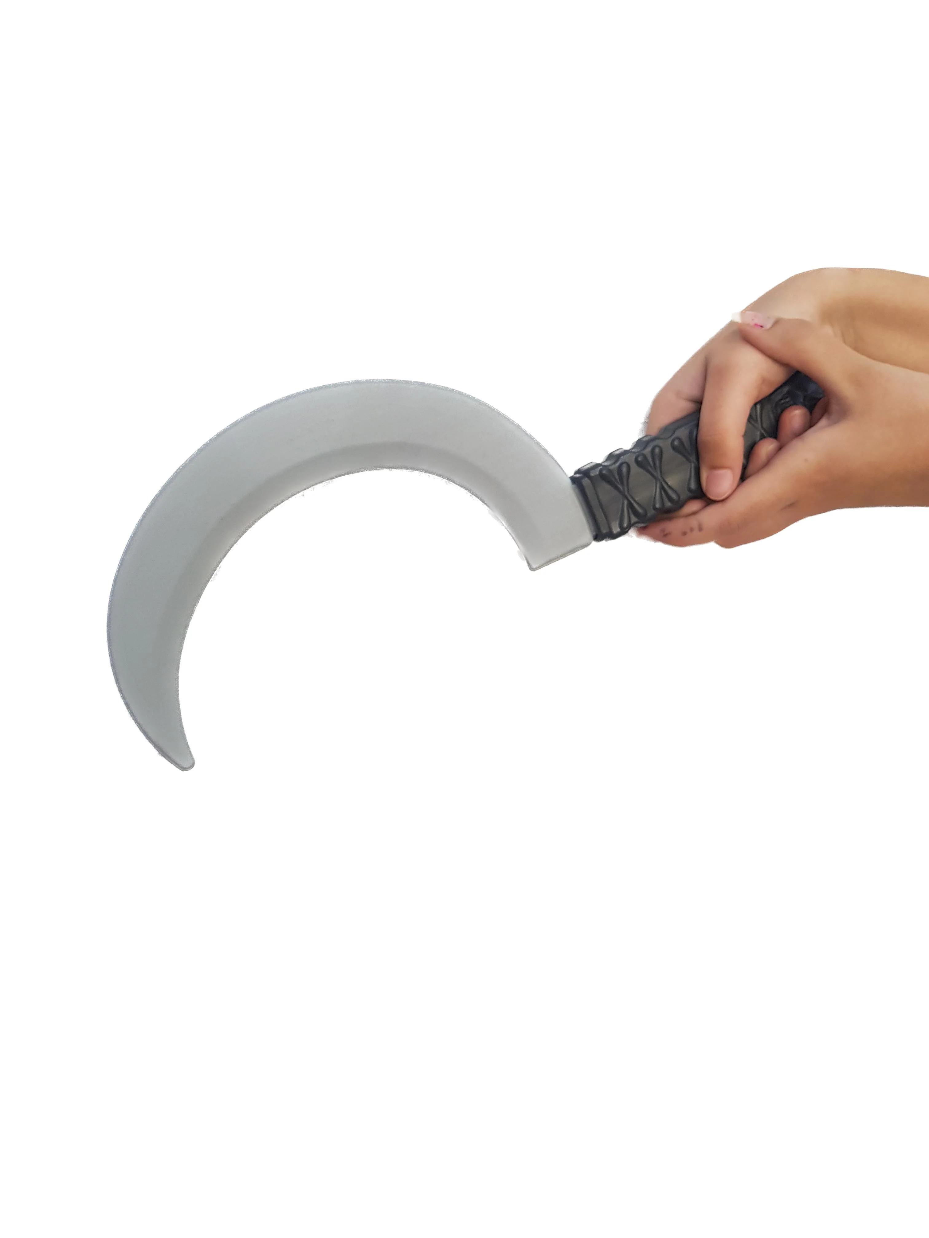 War Scythe Sickle Deamons Asur Rakshas Weapon Plastic Fancy Dress Costume Accessory - Image 2