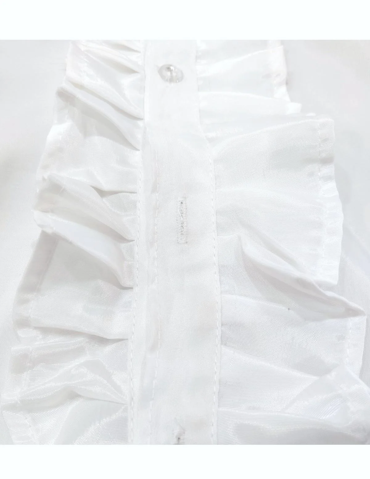 White Frills Shirt Kids  Fancy Dress Costume - Image 7