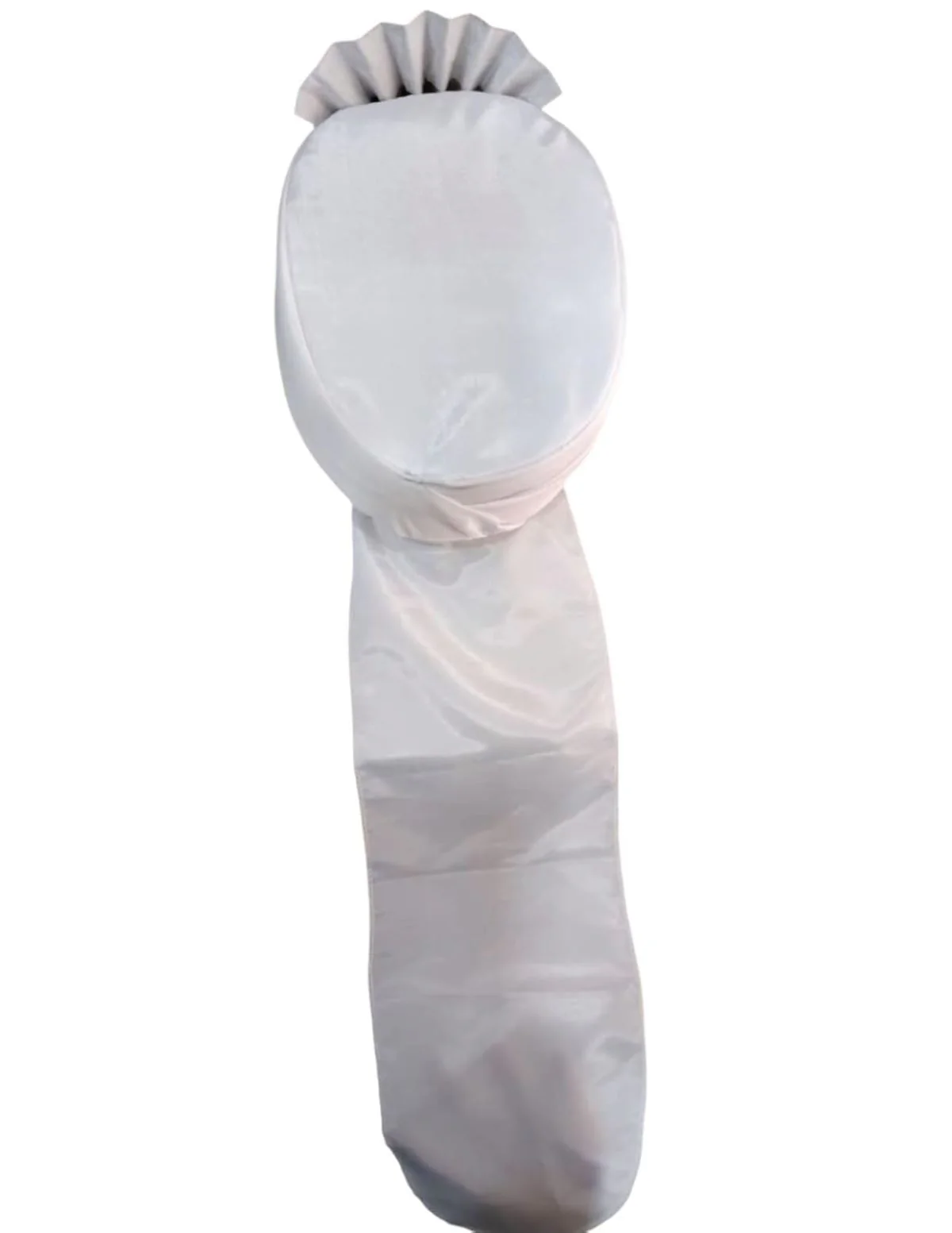 White Jaat Haryana Chaudhary Pagri Kids Fancy Dress Accessory - Image 7