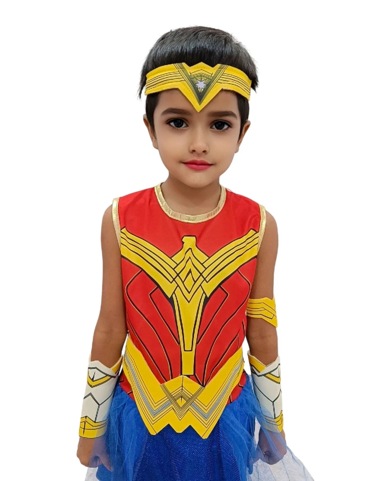 Goddess of War American Comic Superhero Kids Fancy Dress Costume for Girls - Imported - Image 6