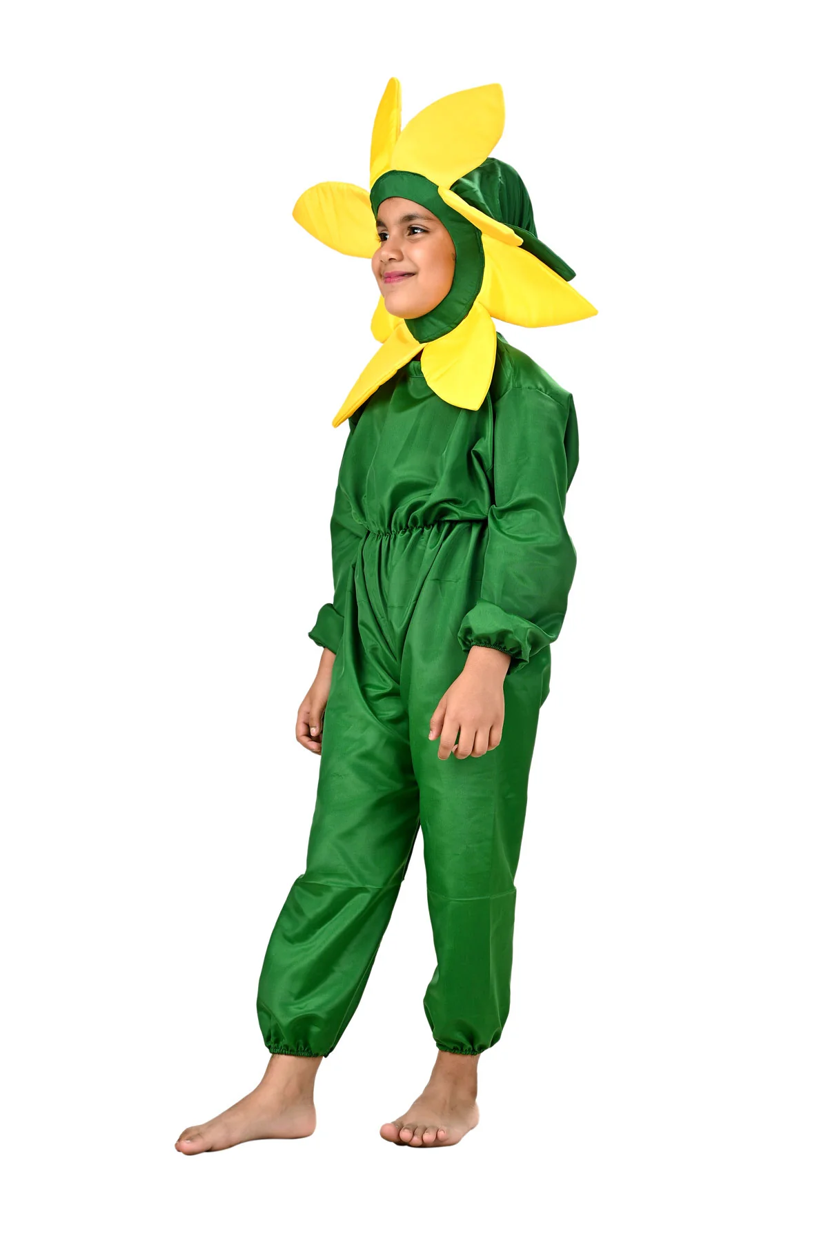 Yellow Flower Kids Fancy Dress Costume - Image 5